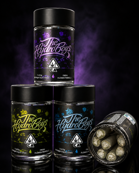 The Hydro Boys Pre-Rolls cannabis flower