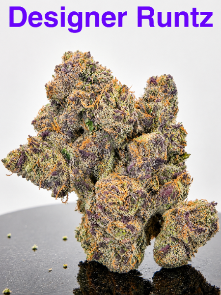 Designer Runtz cannabis flower