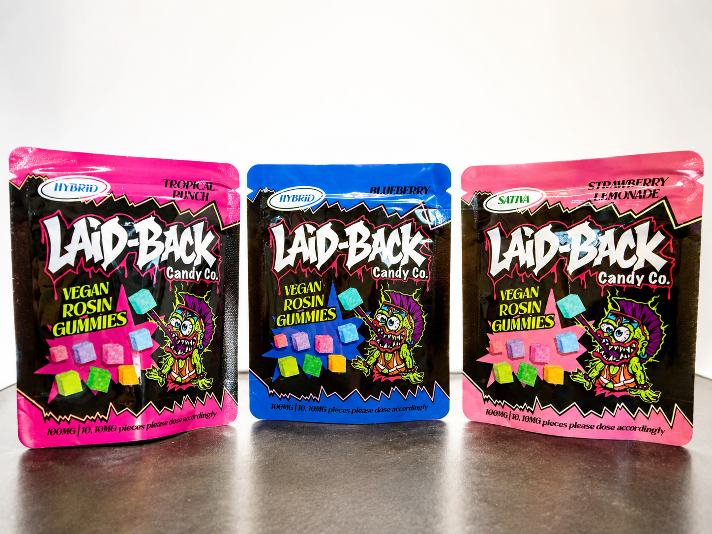 Laid-Back Candy Co. Gummies 100MG cannabis flower